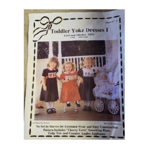 ls toddler yoke dress
