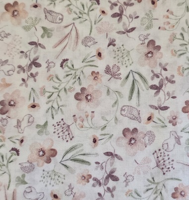 Bernartex lawn mauve print